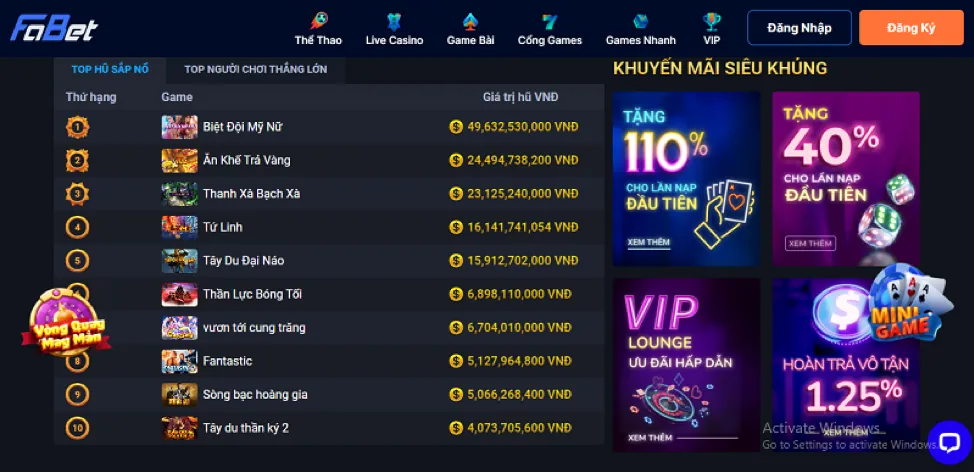 Ứng dụng Fun88 trên di động